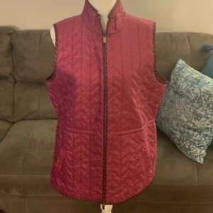 Chico’s Women's Quilted Vest - Reverse